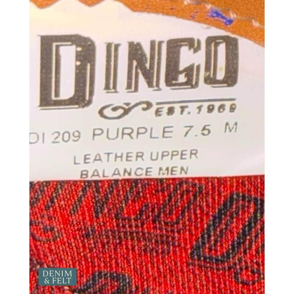 NEW Dingo1969 Royale Caterina Purple Blue Caiman Snip Toe Western Cowgirl Boots - Picture 16 of 16